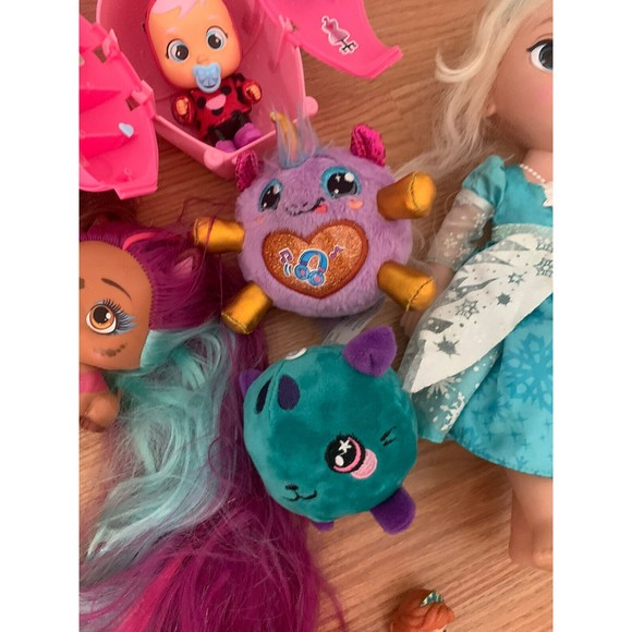 Mixed Bundle of Barbie Dolls Frozen Doll Elsa Squishy Monster High Aurora - Picture 4 of 11